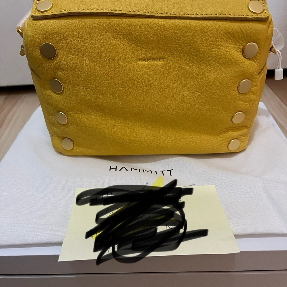 NWT Hammitt Evan in Sacha Yellow